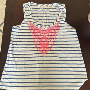 GUC Lilly Pulitzer striped tank size M